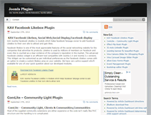 Tablet Screenshot of joomlaplugin.org